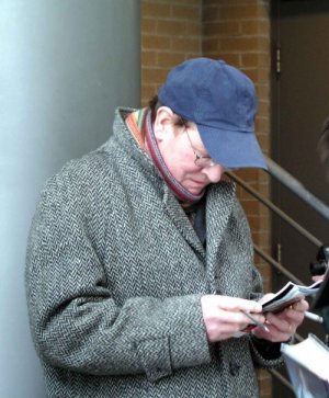 Alan signing autographs!