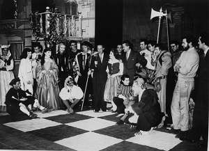 publicity shot of the cast of 'Uncle Dundo'