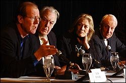 Alan Howard, Donald Sinden, Vanessa Redgrave and Ian Richardson