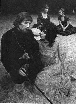 Alan as Dorimant, with Frances de la Tour