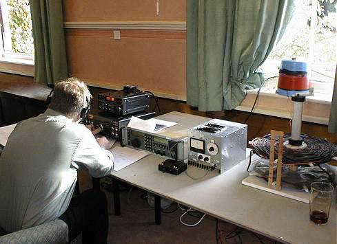 Jim at the controls