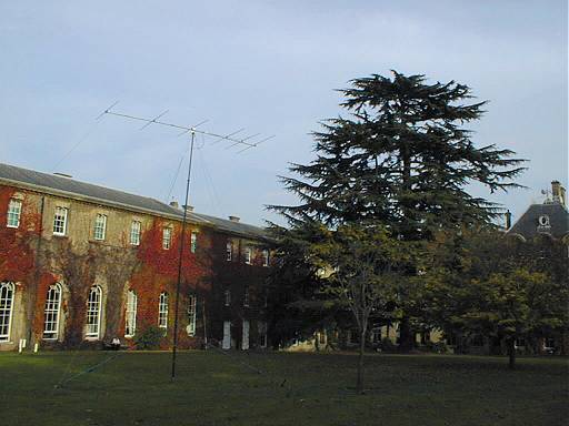 outside