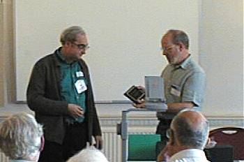Mike gets the operators award.